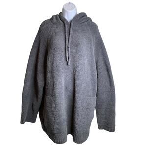 Sunday Citizen Unisex Gray Snug Blanket Hoodie One Size Plush Cozy Roomy Layers